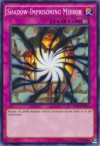 Shadow-Imprisoning Mirror - DT07-EN098 Duel Terminal Normal Parallel Rare Limited Edition