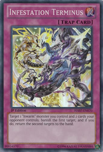 Infestation Terminus - DT07-EN100 Duel Terminal Normal Parallel Rare Limited Edition