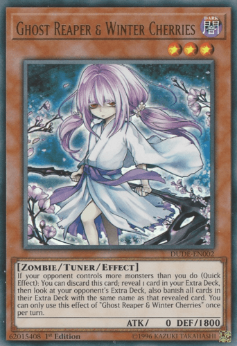 Ghost Reaper & Winter Cherries - DUDE-EN002 Ultra Rare 1st Edition