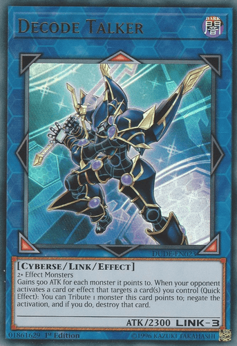 Decode Talker - DUDE-EN023 Ultra Rare 1st Edition