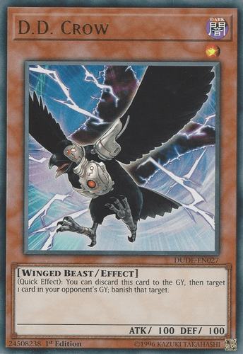 D.D. Crow - DUDE-EN027 Ultra Rare 1st Edition