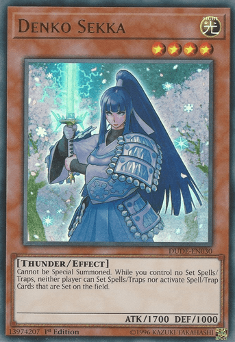 Denko Sekka - DUDE-EN030 Ultra Rare 1st Edition