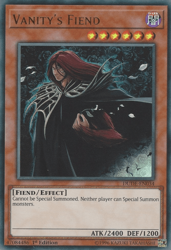 Vanity's Fiend - DUDE-EN034 Ultra Rare 1st Edition