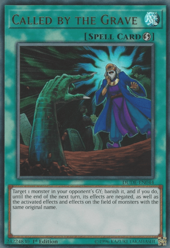 Called by the Grave - DUDE-EN044 Ultra Rare 1st Edition
