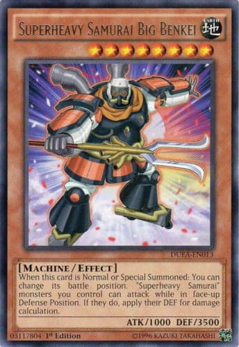 Superheavy Samurai Big Benkei - DUEA-EN013 Rare Unlimited