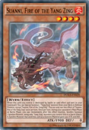 Suanni, Fire of the Yang Zing - DUEA-EN028 Super Rare Unlimited
