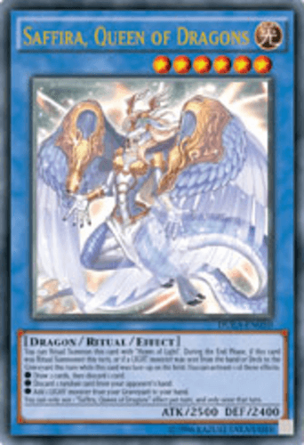 Saffira, Queen of Dragons - DUEA-EN050 Ultra Rare Unlimited