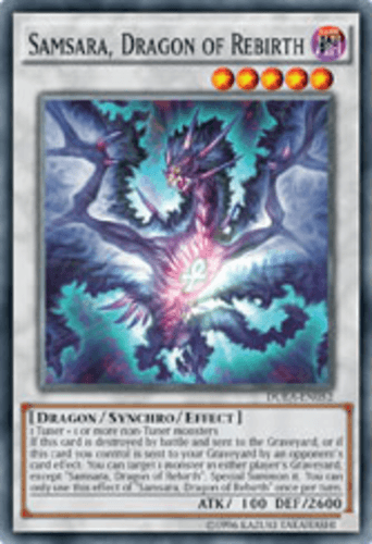 Samsara, Dragon of Rebirth - DUEA-EN052 Super Rare 1st Edition
