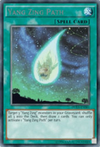 Yang Zing Path - DUEA-EN061 Secret Rare Unlimited