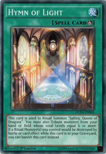 Hymn of Light - DUEA-EN063 Common 1st Edition