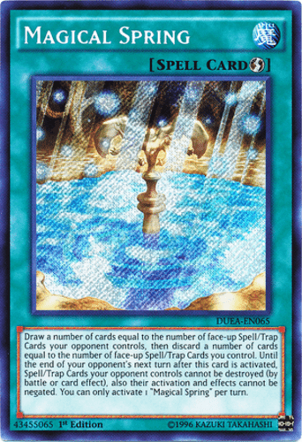 Magical Spring - DUEA-EN065 Secret Rare Unlimited