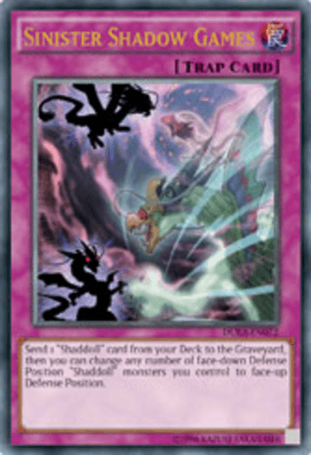 Sinister Shadow Games - DUEA-EN072 Ultra Rare 1st Edition