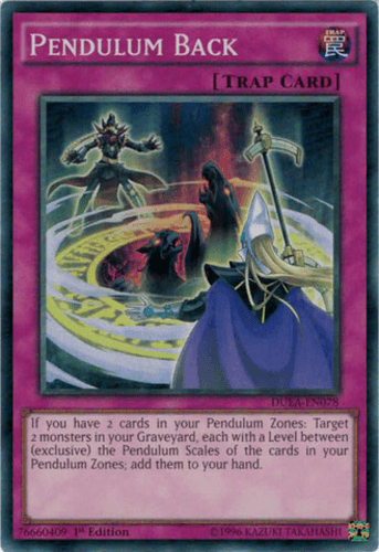 Pendulum Back - DUEA-EN078 Super Rare Unlimited
