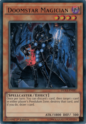 Doomstar Magician - DUEA-EN081 Ultra Rare Unlimited