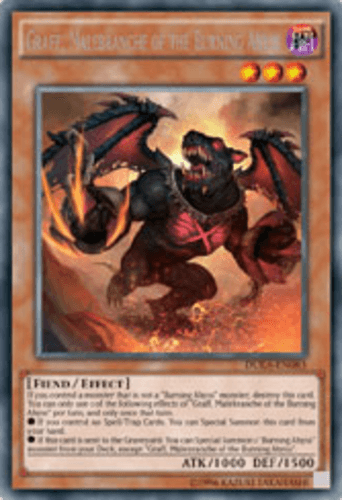 Graff, Malebranche of the Burning Abyss - DUEA-EN083 Rare Unlimited