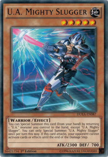 U.A. Mighty Slugger - DUEA-EN087 Rare 1st Edition