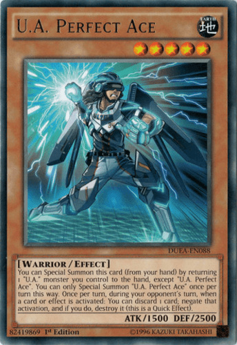 U.A. Perfect Ace - DUEA-EN088 Rare 1st Edition