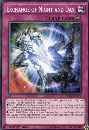 Exchange of Night and Day - DUEA-EN093 Common 1st Edition