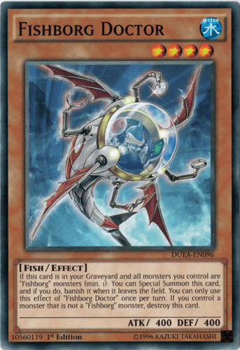 Fishborg Doctor - DUEA-EN096 Common 1st Edition