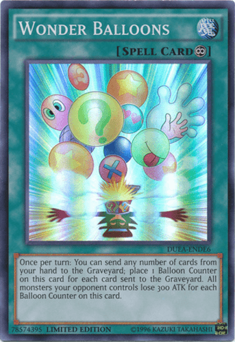 Wonder Balloons - DUEA-ENDE6 Super Rare Limited Edition