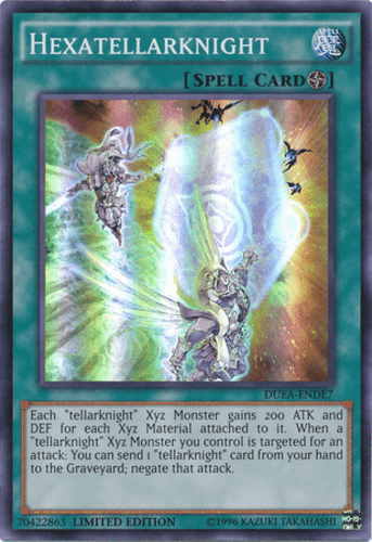 Hexatellarknight - DUEA-ENDE7 Super Rare Limited Edition