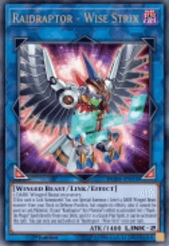 Raidraptor - Wise Strix - DUOV-EN005 Ultra Rare 1st Edition