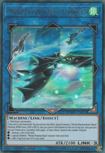 Mecha Phantom Beast Auroradon - DUOV-EN017 Ultra Rare 1st Edition