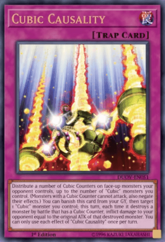 Cubic Causality - DUOV-EN051 Ultra Rare 1st Edition