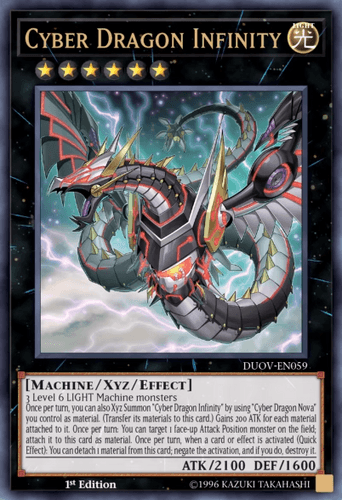 Cyber Dragon Infinity - DUOV-EN059 Ultra Rare 1st Edition