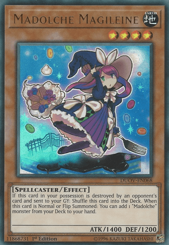 Madolche Magileine - DUOV-EN068 Ultra Rare 1st Edition