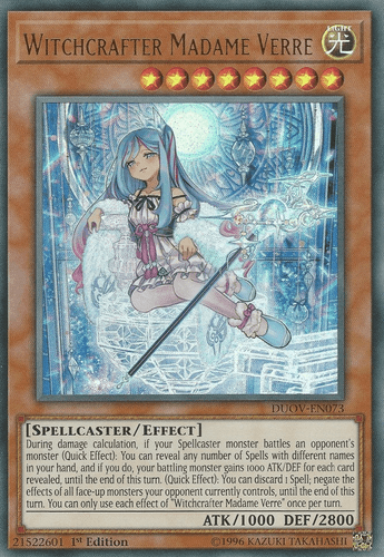 Witchcrafter Madame Verre - DUOV-EN073 Ultra Rare 1st Edition