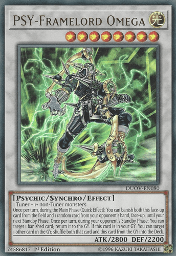 PSY-Framelord Omega - DUOV-EN080 Ultra Rare 1st Edition