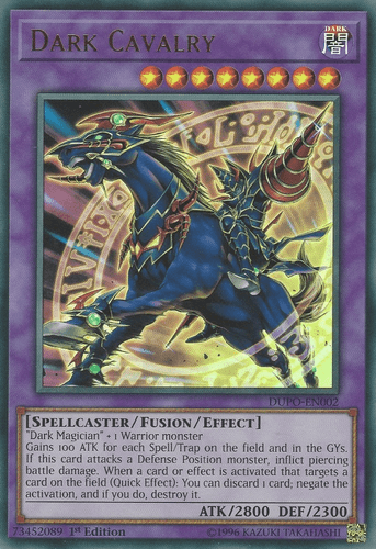 Dark Cavalry - DUPO-EN002 Ultra Rare 1st Edition