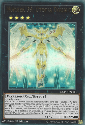 Number 39: Utopia Double - DUPO-EN008 Ultra Rare Unlimited