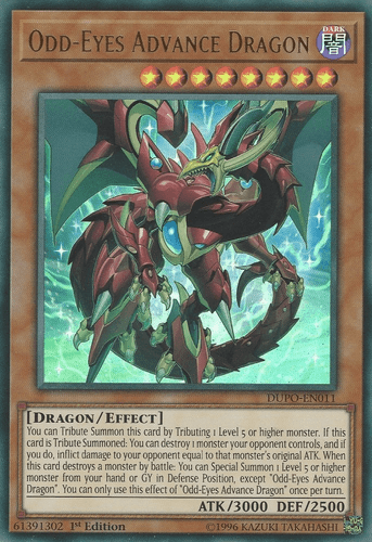 Odd-Eyes Advance Dragon - DUPO-EN011 Ultra Rare Unlimited