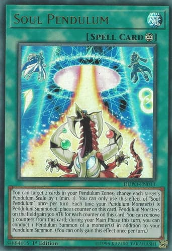 Soul Pendulum - DUPO-EN013 Ultra Rare 1st Edition