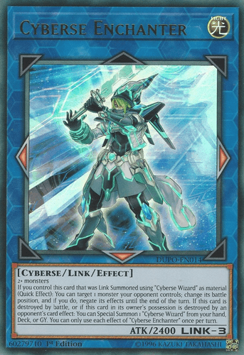 Cyberse Enchanter - DUPO-EN014 Ultra Rare 1st Edition