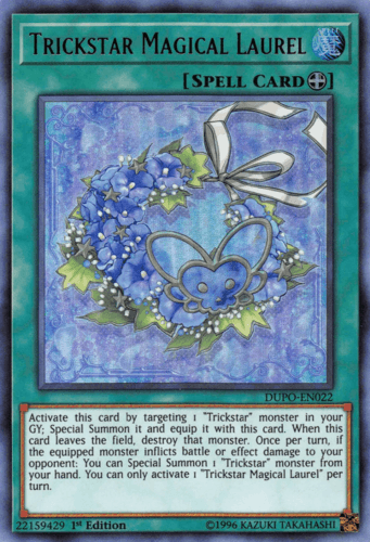Trickstar Magical Laurel - DUPO-EN022 Ultra Rare Unlimited