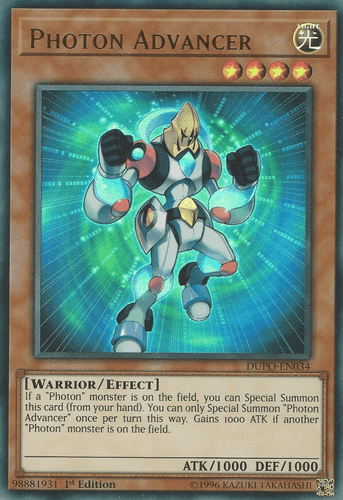 Photon Advancer - DUPO-EN034 Ultra Rare 1st Edition