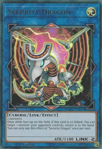 Security Dragon - DUPO-EN037 Ultra Rare Unlimited
