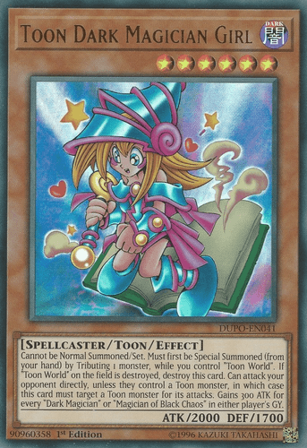 Toon Dark Magician Girl - DUPO-EN041 Ultra Rare Unlimited