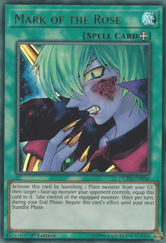 Mark of the Rose - DUPO-EN056 Ultra Rare Unlimited