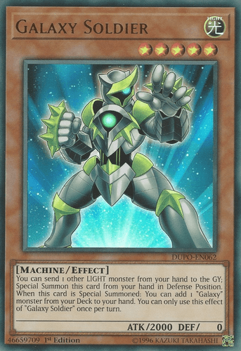 Galaxy Soldier - DUPO-EN062 Ultra Rare Unlimited