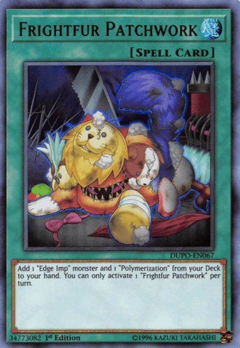 Frightfur Patchwork - DUPO-EN067 Ultra Rare 1st Edition