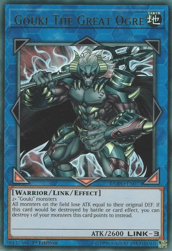 Gouki The Great Ogre - DUPO-EN073 Ultra Rare Unlimited