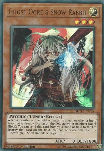 Ghost Ogre & Snow Rabbit - DUPO-EN075 Ultra Rare Unlimited