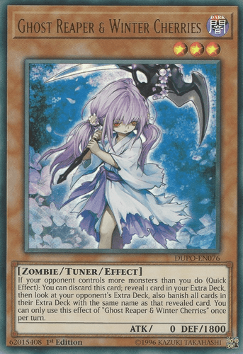 Ghost Reaper & Winter Cherries - DUPO-EN076 Ultra Rare Unlimited