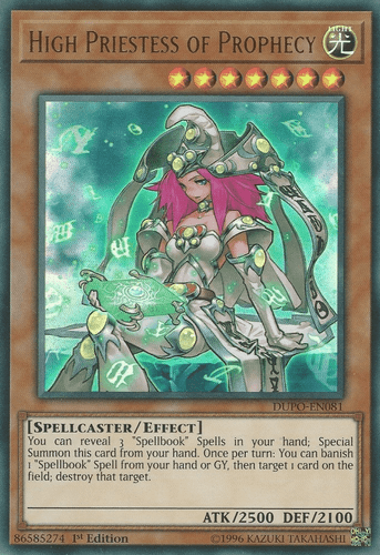 High Priestess of Prophecy - DUPO-EN081 Ultra Rare Unlimited