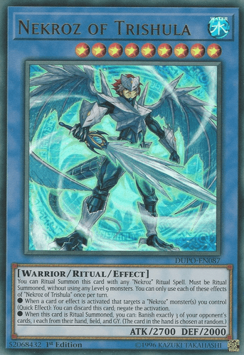 Nekroz of Trishula - DUPO-EN087 Ultra Rare Unlimited
