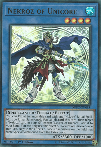 Nekroz of Unicore - DUPO-EN088 Ultra Rare Unlimited